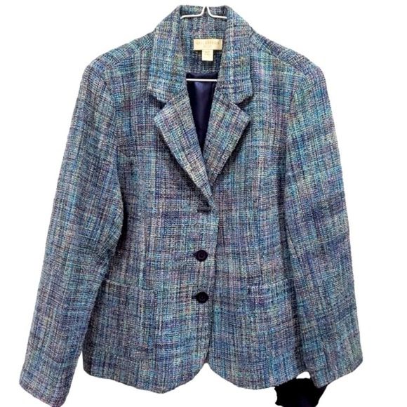 Appleseed’s Tweed Blazer Sz 16P - Picture 1 of 16